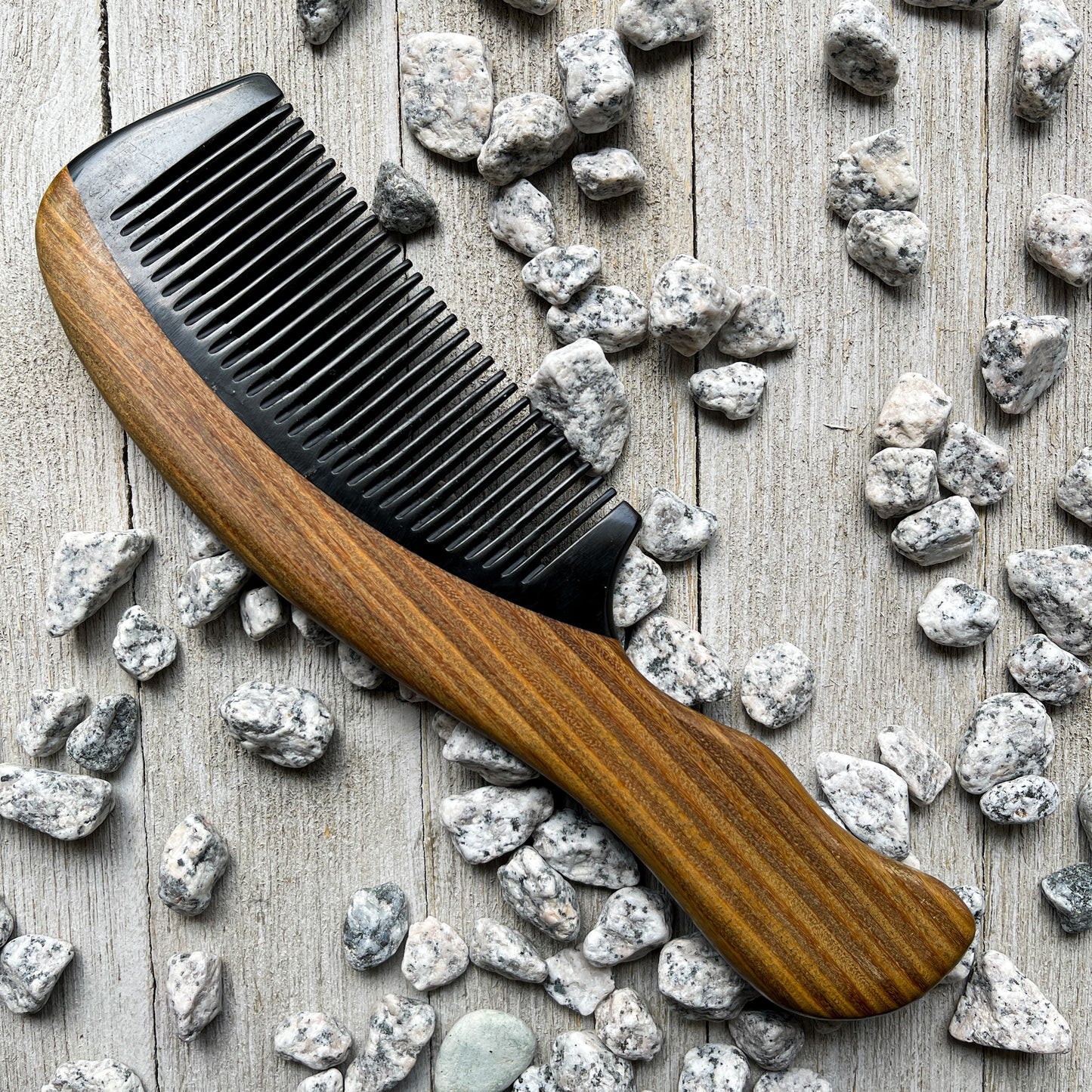 Ox-Horn Beard Comb